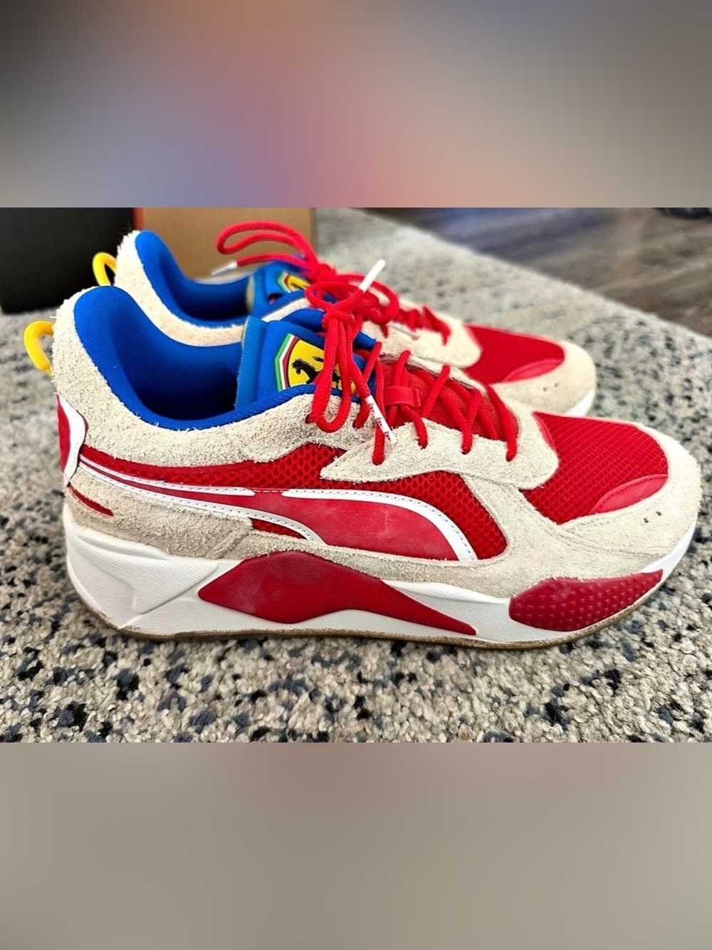 PUMA x Scuderia Ferrari x Joshua Vides RS-X Sneakers – Men’s 11 – NEW